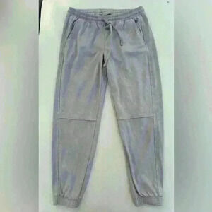 Zara Faux Suede Jogging Pants Women’s size small